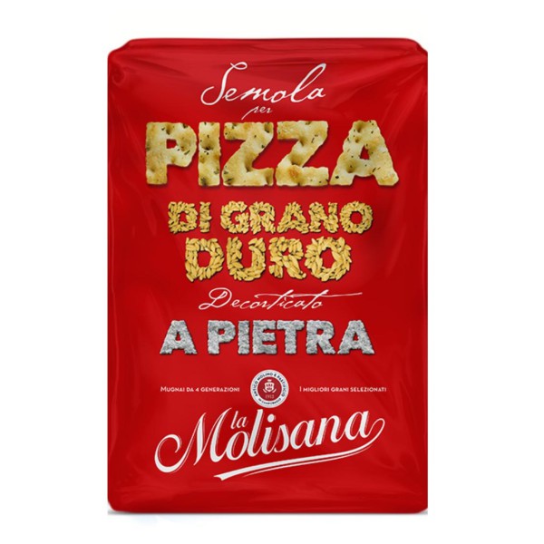 Farinha de Semola italiana para Pizza La Molisana 1kg