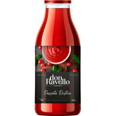 Passata Di Pomodoro Rustica Basilico em Garrafa de Vidro Don Ravello 680G