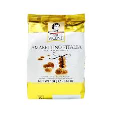 Biscoito Amarettino Matilde Vicenzi 12X100G