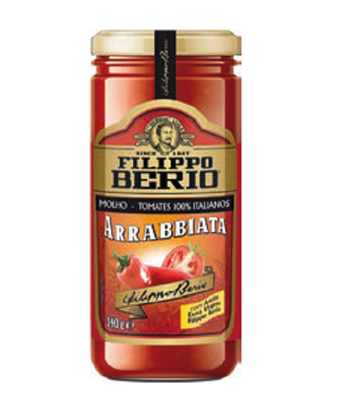Molho Tomate Arrabiata Filippo Berio 340G
