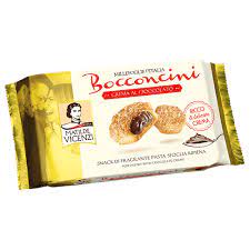 Biscoito Folhado Bocconcini Creme de Cacau Matilde Vicenzi 16X125G