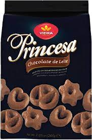 Bolacha Sortida Chocolate Princesa 200G
